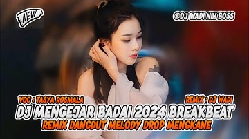 DJ MENGEJAR BADAI 2024 BREAKBEAT REMIX DANGDUT MELODY DROP MENGKANE [ DJ WADI BREAKBEAT OFFICIAL ]