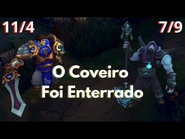 CAÍ CONTRA YORICK DE COMETA, META KOREANO KKKK, NASUS VS YORICK