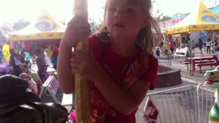 Emma and Audrey at the Indiana State Fair 2012