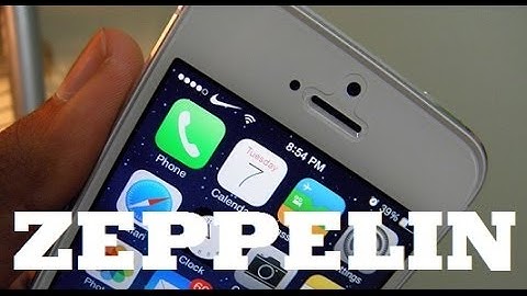 iOS 7 Cydia Tweaks: Zeppelin