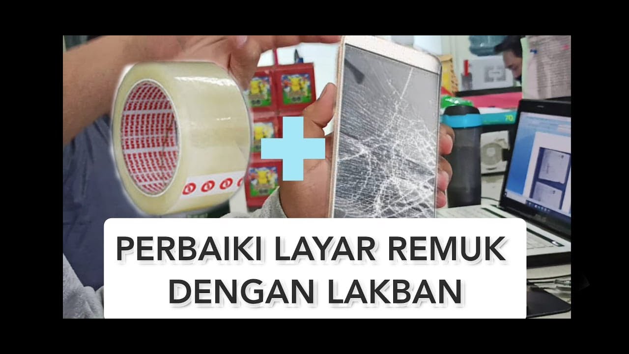 Cara mengatasi Layar Android Retak, cuma 10 ribu | ide Kreatif