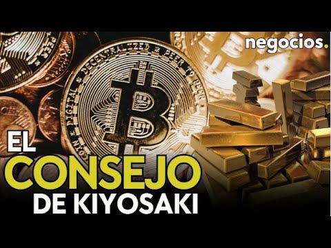El consejo de Kiyosaki: invertir en oro y bitcoin y dejar de lado la "farsa" del sistema monetario