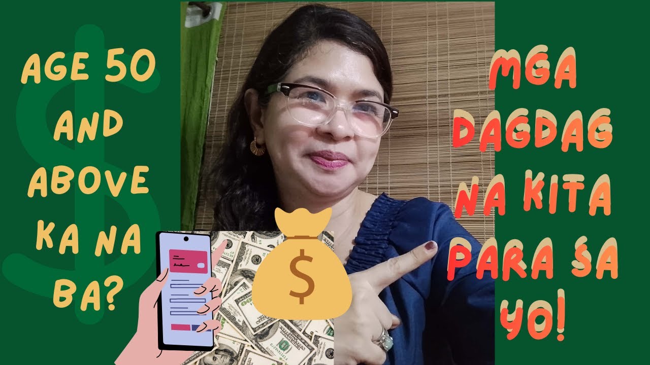 10  Paraan para Kumita ONLINE! kahit na 50 na tayo!