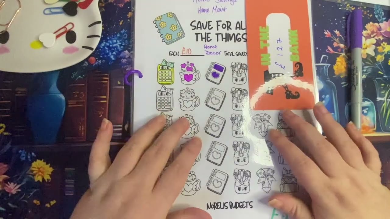 🏠Home Savings Binder £50 