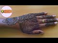 back hand beautiful  henna design |simple and easy mehndi design for hands