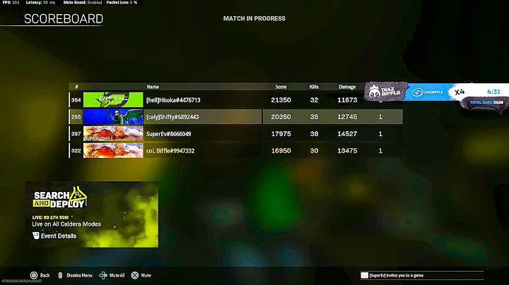 new quads world record (135 kills)