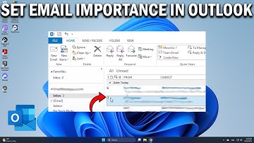 How To Set Importance for an Email in Outlook - Easy Fix