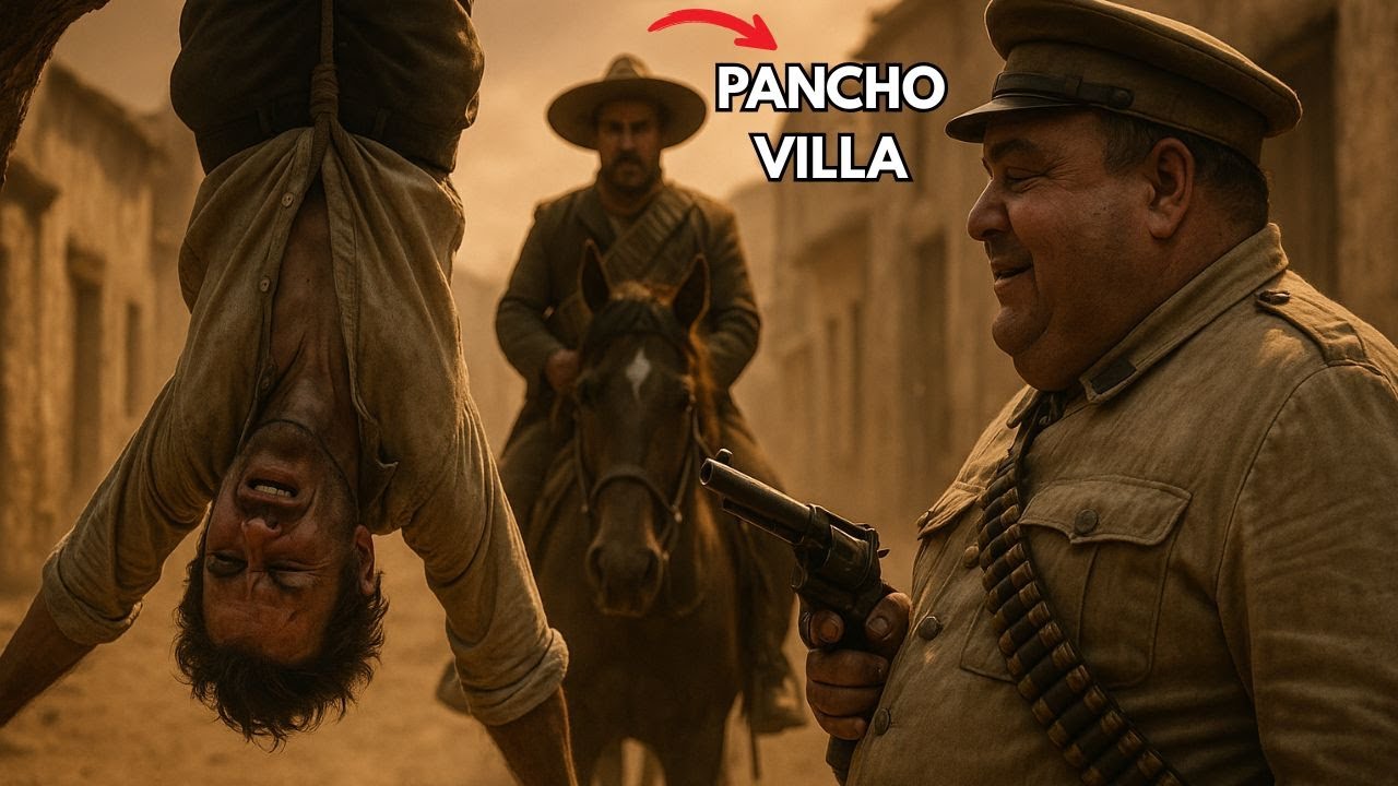 Pancho Villa ve a un pobre siendo atado... y la justicia es inmediata...