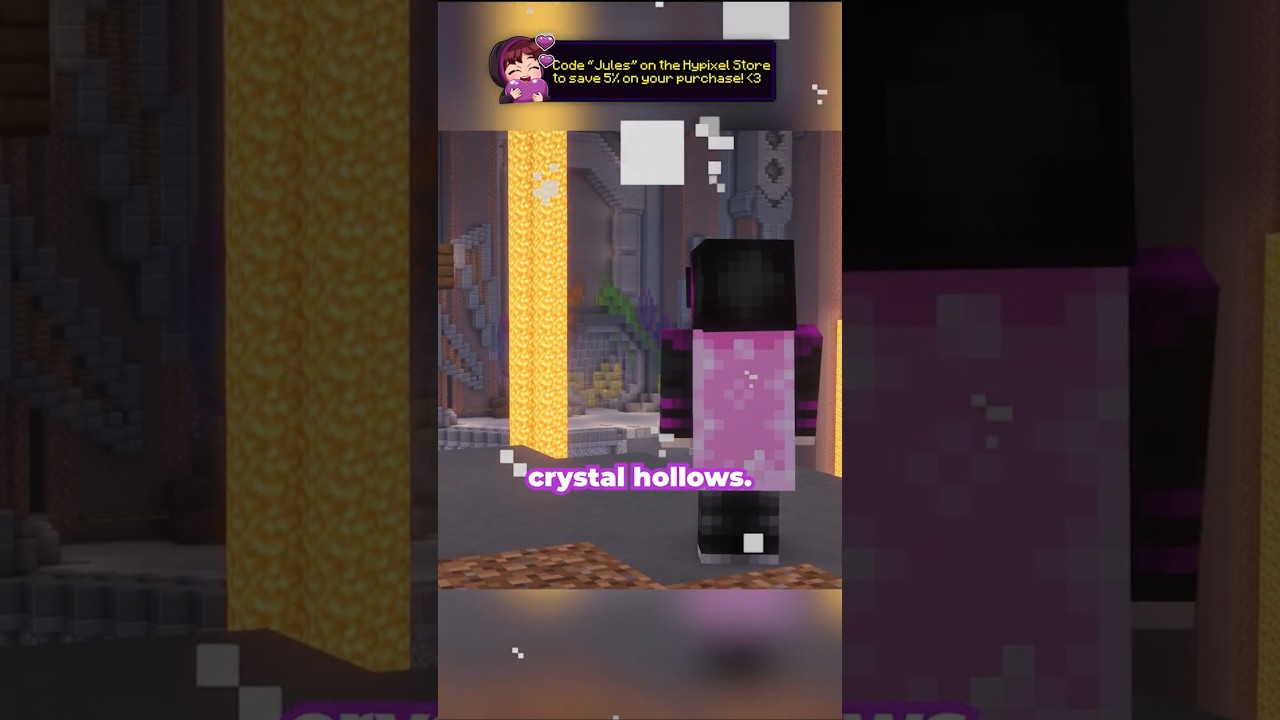 Уничтожение всего лобби Crystal Hollows ядерным оружием… (Hypixel Skyblock)