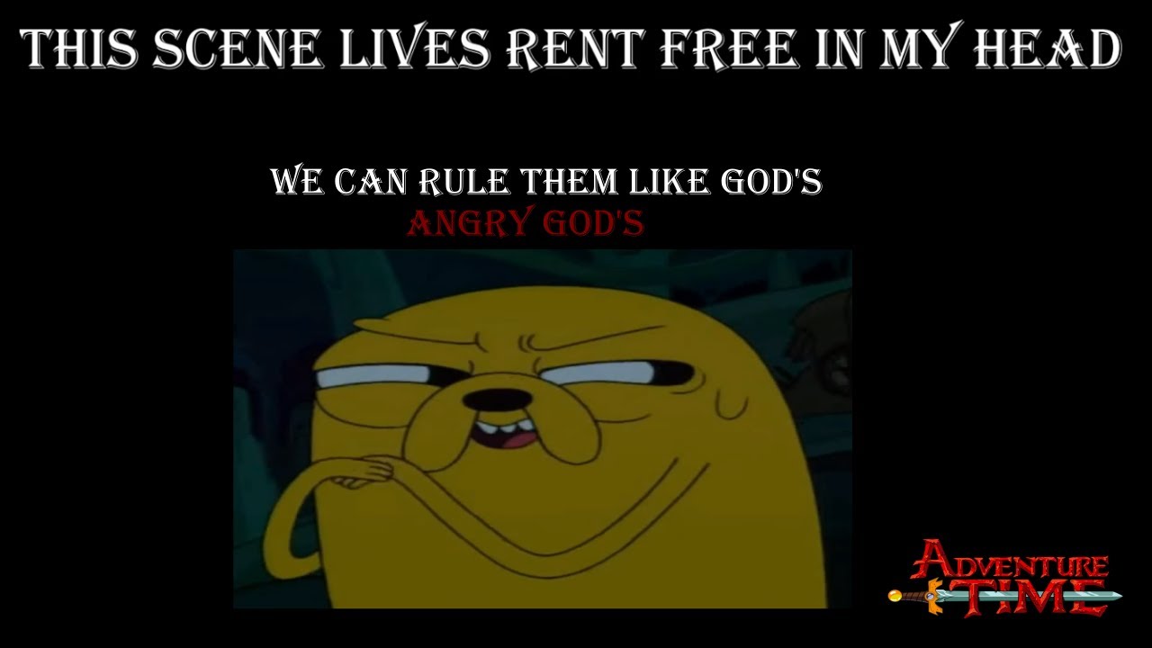 ADVENTURE TIME ANGRY GODS This scene lives rent free in my head - YouTube