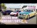 Forza Horizon 3 - Ricers Win The Lottery Challenge! (Funny Moments)