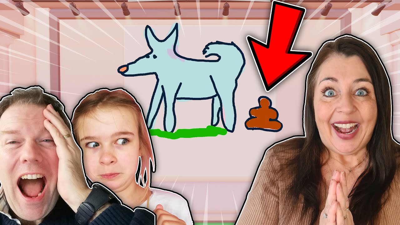 Hvem TEGNER Den Flotteste HUND? ROBLOX Speed Draw
