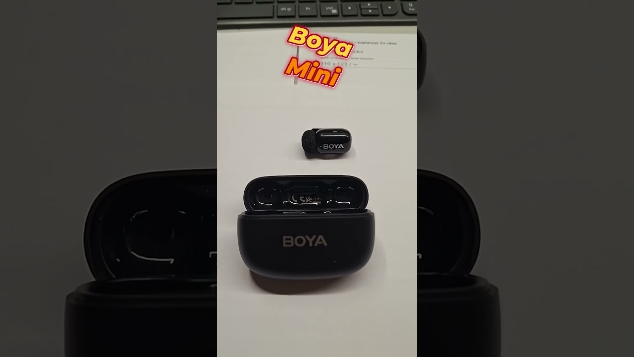 Boya Mini Microphone Test | Sound Quality & Effects Demo