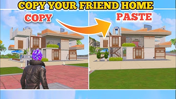 🤩🫴How to Copy Friend Home Design in Pubg mobile and BGMi | My home event Pubg mobile & bgmi