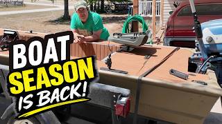Spring Cleanup &amp; Maintenance on My Jon Boat Bass Build
