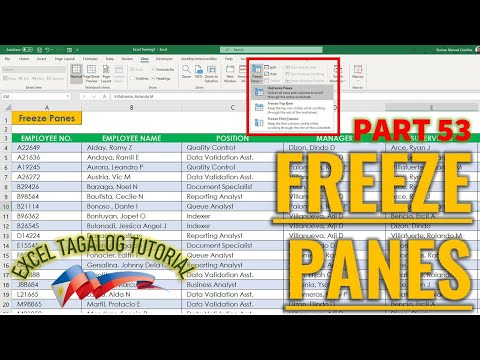[Excel Tagalog Tutorial