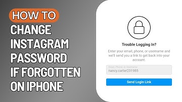 How To Change Instagram Password if Forgotten on iPhone (Full Guide)