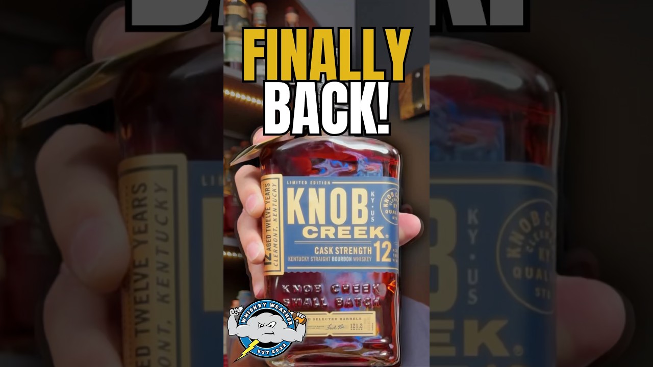 Is The 2026 Knob Creek 12 Year Cask Strength A Must Buy? #bourbon #whiskey #shorts