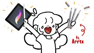 Why Digital Art Will Never Beat Traditional (ft. Arrtx)