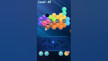 Block Hexa Puzzle Proficient Level 45 Walkthrough