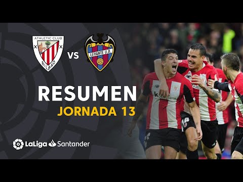 Resumen de Athletic Club vs Levante UD (2-1)