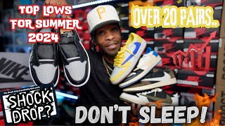 DO NOT MISS OUT ON THIS! SHOCK DROP THIS WEEK? JORDAN 1 LOWS YOU MIGHT WANT TO GRAB FOR THIS SUMMER!