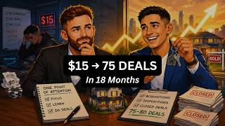 The Beginner's Roadmap: 0 to 75 Real Estate Deals in 18 Months