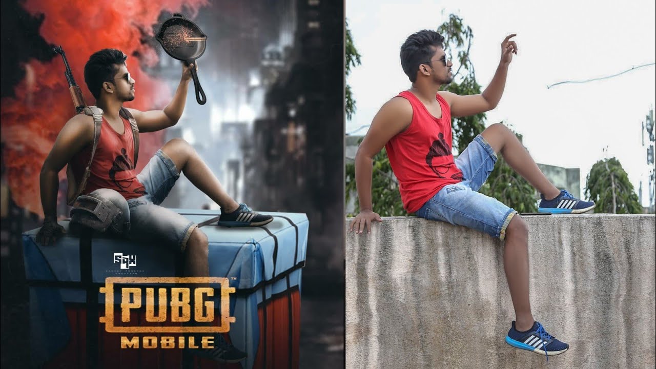 PUBG Poster editing picsart pubg game editing PicsArt PUBG Game