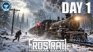 FROSTRAIL – A BRUTAL New Frozen Train Survival Game! (Day 1 Demo)
