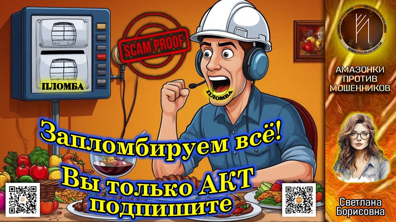 СВЕТЛАНА БОРИСОВНА. Пломбировочный террор. Телефонное мошенничество