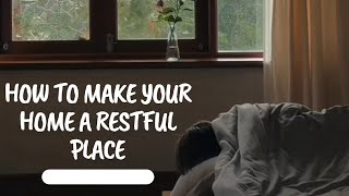 7 tips to create a calm home