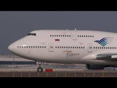 Garuda Indonesia Boeing 747-400 @ Narita 【PK-GSG】