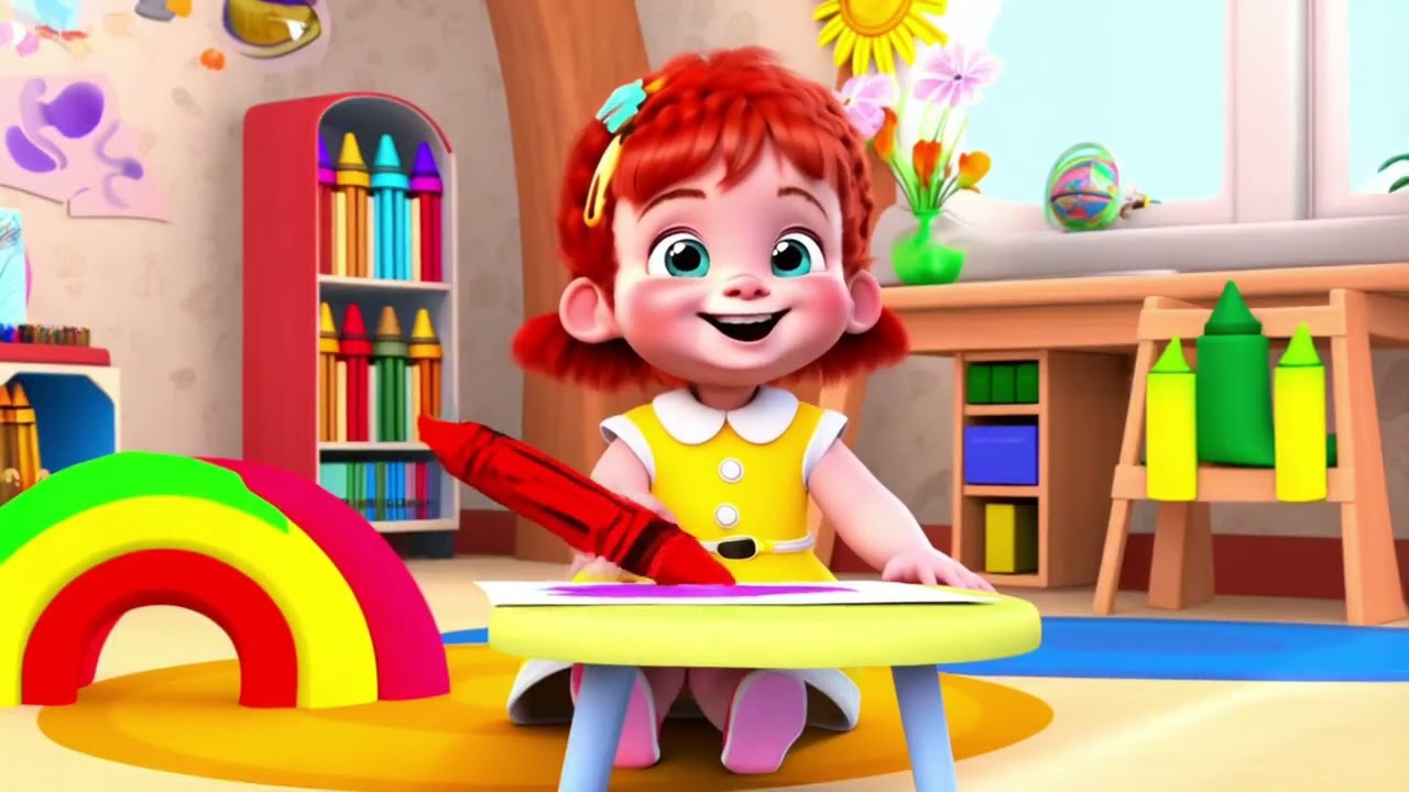 🌈🎨 Ruby Rose and the Missing Rainbow Crayon 🖍️🐾