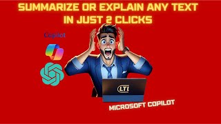 Summarize or Explain any Text in Just 2 Click with Microsoft Copilot on Windows | Free!