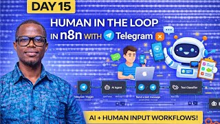Human in the Loop Automation in n8n Using Telegram (Day 15/30)
