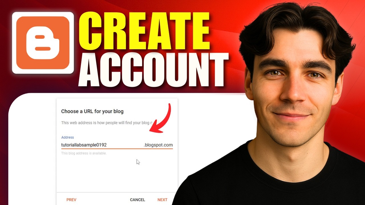 How To Create A Blogging Account On Blogger (Tutorial 2026) - YouTube