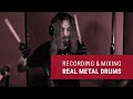 Recording & Mixing Real Metal Drums | Megadeth Drummer Dirk Verbeuren