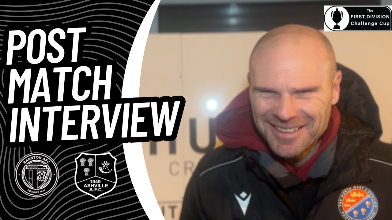 Barnton 22 Ashville (13 pens) Edward Case Cup Gary Jones Post Match Interview YouTube