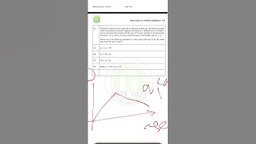GATE DA 2025 Q.No -7 Solved | Data Science & Artificial Intelligence| #datascience #gate