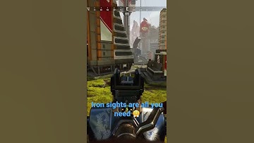 Double headshot kill with iron sights #apexlegends #apexshorts #wattson #sniper #sentinel #headhshot