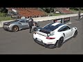 Porsche 991 GT2RS vs Ferrari 488 Pista vs Lamborghini Huracan