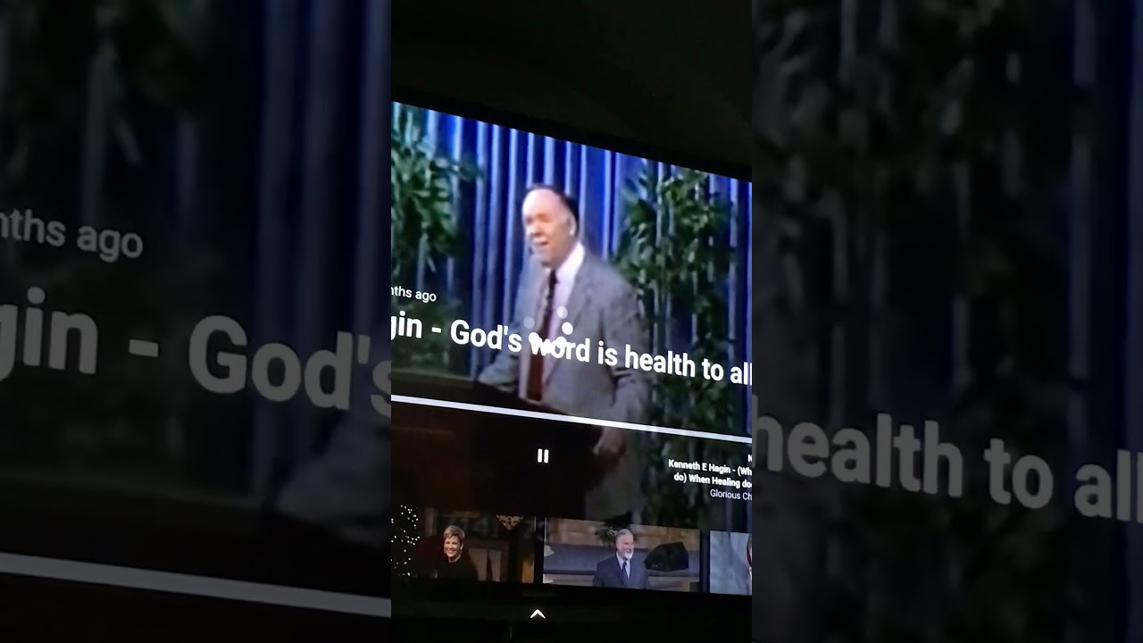 Kenneth E Hagin Word Of Wisdom Example Youtube