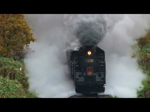 SLニセコ号』晩秋の山線で究極のパフォーマンス - YouTube