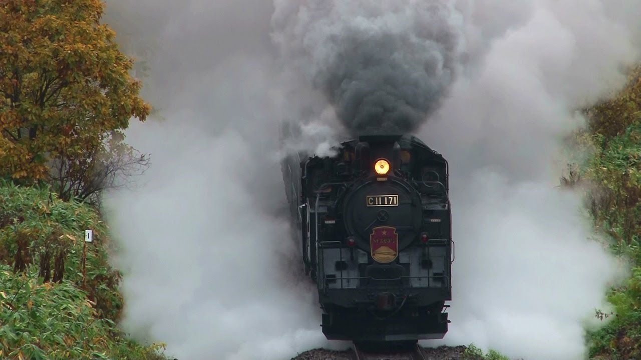 SLニセコ号』晩秋の山線で究極のパフォーマンス - YouTube