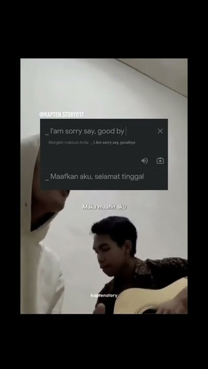 story wa quotes cover gitar keterlaluan. story wa cover gitar bikin baper terbaru.