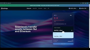 How to Bridge ETH to SUI #sui