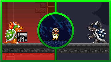 Mario Forever: SMW Edition All Bosses (No Damage)