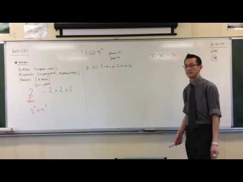 Multiplying Terms w/ Indices (Basic Example)