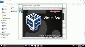 Ubuntu 16.10 VirtualBox Windows 10