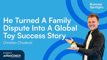 THE MAGIC BEHIND THE TOYS THAT WON MILLIONS OF HEARTS|With Christian Chodecki|The Business Spotlight